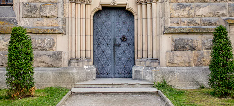 Traditional Double Front Doors in Palm Bay, FL