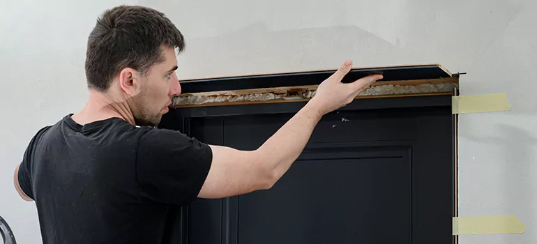 Wood Door Hole Repair in Palm Bay, FL
