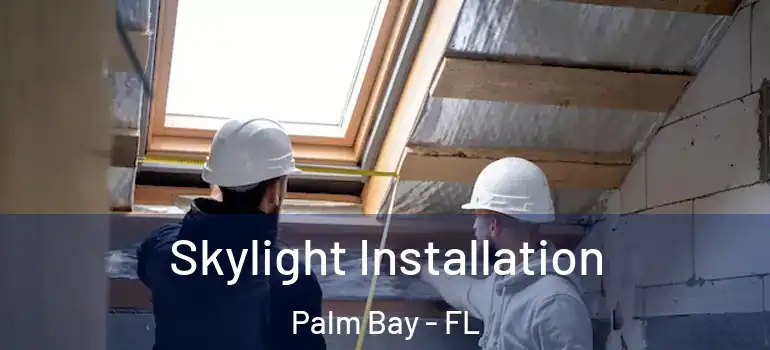  Skylight Installation Palm Bay - FL